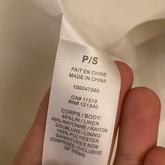 SOLD ⭐️ Dynamite linen blazer 3/4 sleeves - Picture 2 of 3